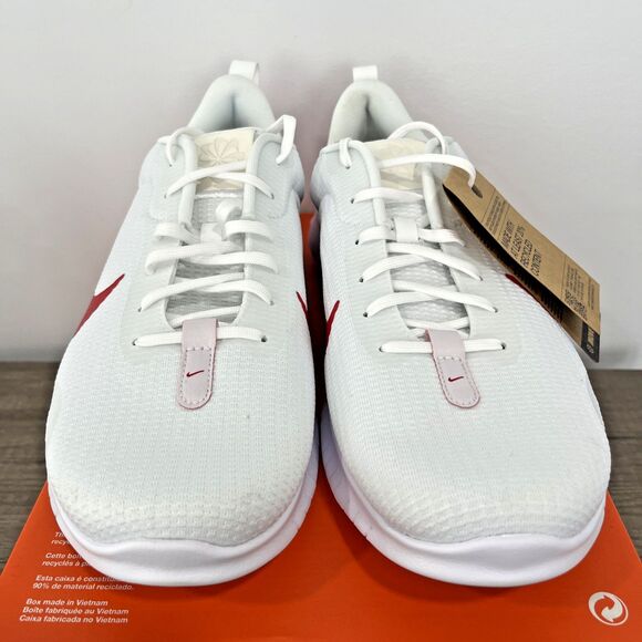 Size 11.5 – Nike Flex Experience Run 12 White/University Red DV0740-102 - Picture 3 of 10